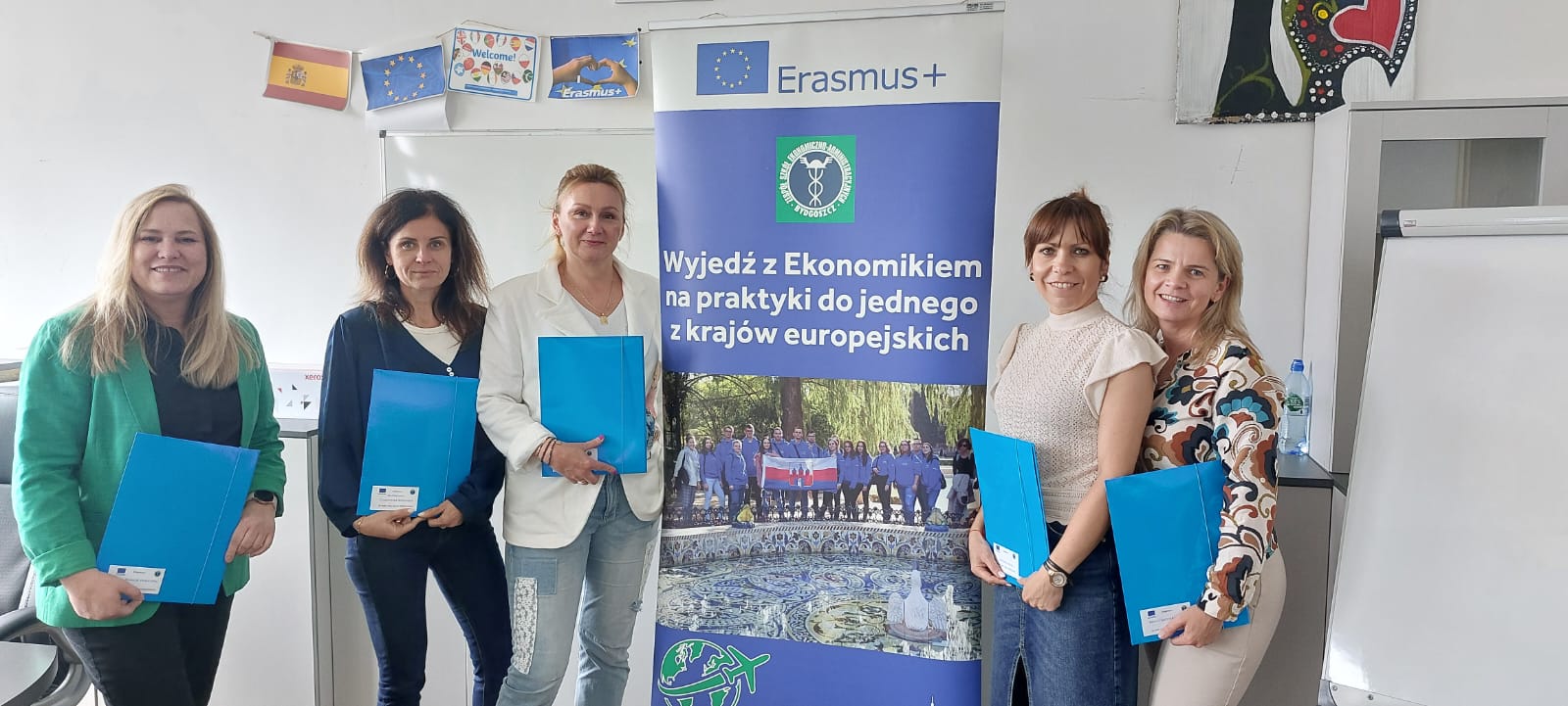 Spotkanie organizacyjne przed wyjazdem na szkolenie zawodowe na Sycylii 