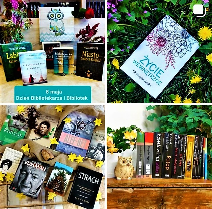 Biblioteka szkolna na Instagramie