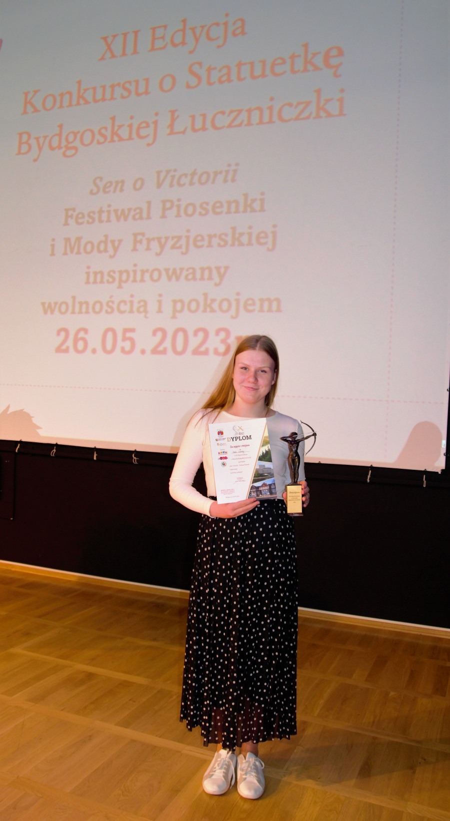 Trofeum Łuczniczki dla Amelii