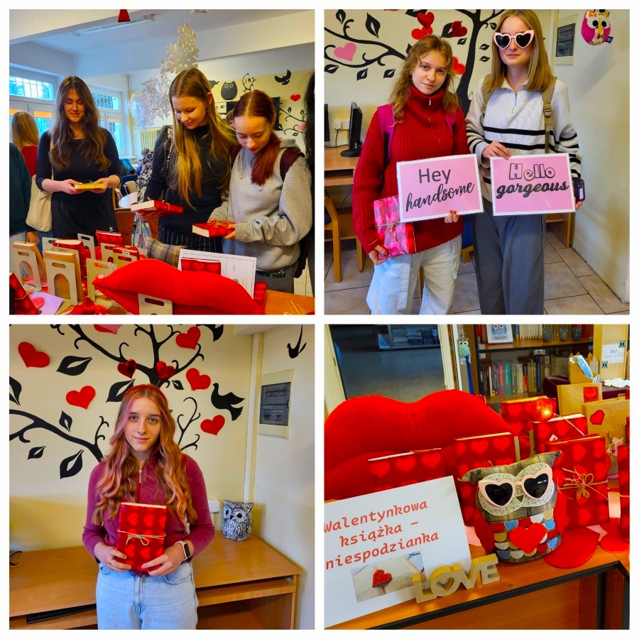 Walentynki w bibliotece