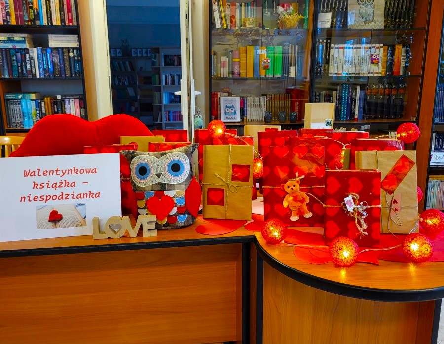Walentynki w bibliotece